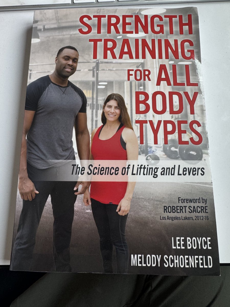 CoachDanGo's tweet photo. This is one of the most underrated books on exercise no one has read.

The concept is there is no “one exercise to rule all” but a set of exercises that corresponds with your body type (ex. Limb length, insertion points etc)

Great book for people who want to find the right exercises for their body.