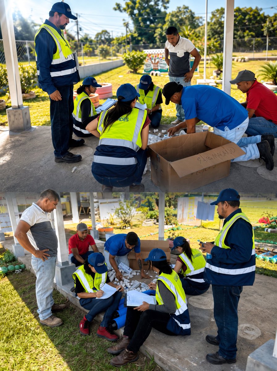 conadespanama's tweet photo. Como parte del #PlanDeAcción, personal técnico de CONADES Chiriquí entregó suministros para mejorar el sistema de acueducto de la Escuela de Macano, en Cochea, David.

La obra beneficiará a estudiantes y docentes, fortaleciendo el acceso a un servicio de agua potable. https://t.co/yvP8jVUKba