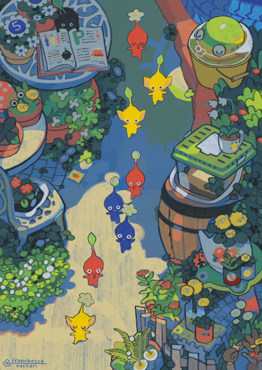 VideoArtGame's tweet photo. Fan art | Pikmin

Artist: @franchescovacc https://t.co/NCO29nwiUQ