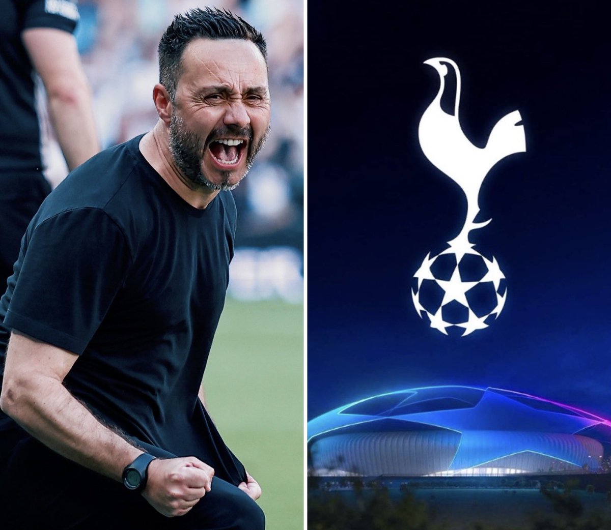 HotspurLane's tweet photo. 🚨 #THFC have a 29% chance of finishing in the top 4 this season…👀

Do you think we can qualify for the Champions League in Roberto De Zerbi’s first full season in charge? 🤷‍♂️ https://t.co/LCm0qixh1Z