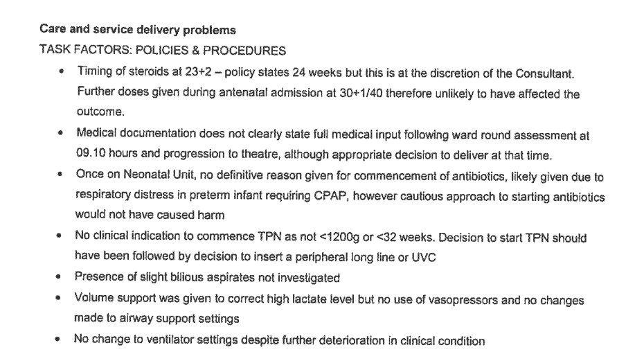 DebbieKennett's tweet photo. @doctorcaldwell @noBWrexit @HenryB12345 @drphilhammond @DrLKVaughan The hospital documented a catalogue of failings in the root cause analysis of the death of Baby O. it's very odd that Dr Dewi Evans was not able to spot any of these failings yet was able to diagnose murder within ten minutes of seeing the notes. https://t.co/SRSizOyrX7 https://t.co/cDCRVDXQJx