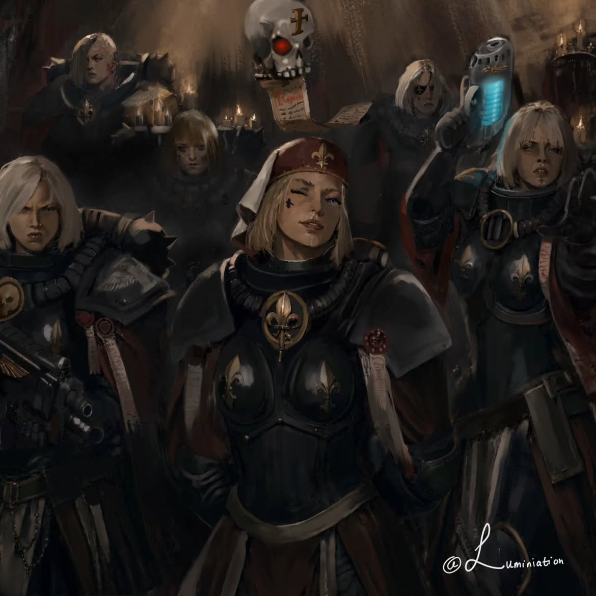 WH40kbestof's tweet photo. art by ig: luminiation https://t.co/TF5BHPold3