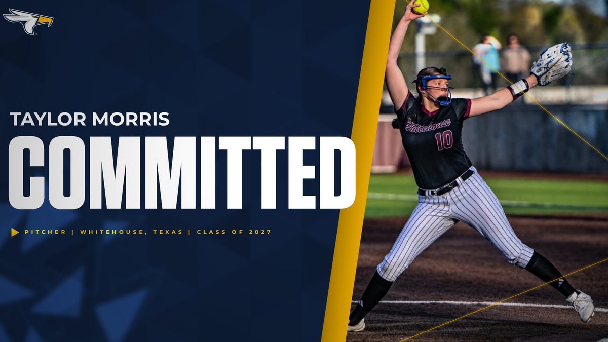 tamut_softball's tweet photo. Welcome to the nest, Taylor! 🦅 

#SoarEagles https://t.co/ViHahmmcYO