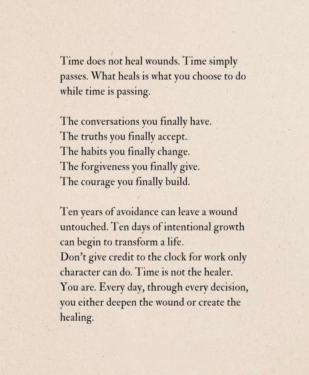 Book_therapy223's tweet photo. Time just passes. You have to do the healing. https://t.co/9rGCkNdR2L