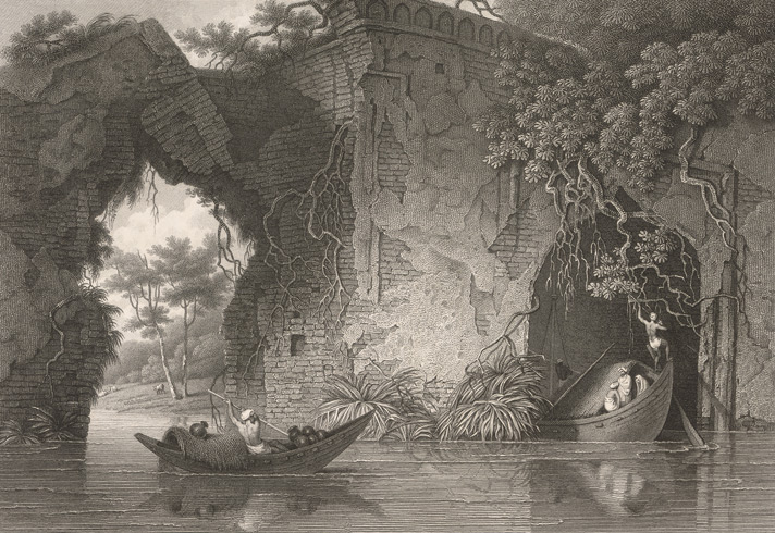 Fateh_E_Bangla's tweet photo. Ruins of Tungy Bridge (1825) by Sir Charles D'Oyly from Antiquities of Dacca https://t.co/zF1jL7GqwT