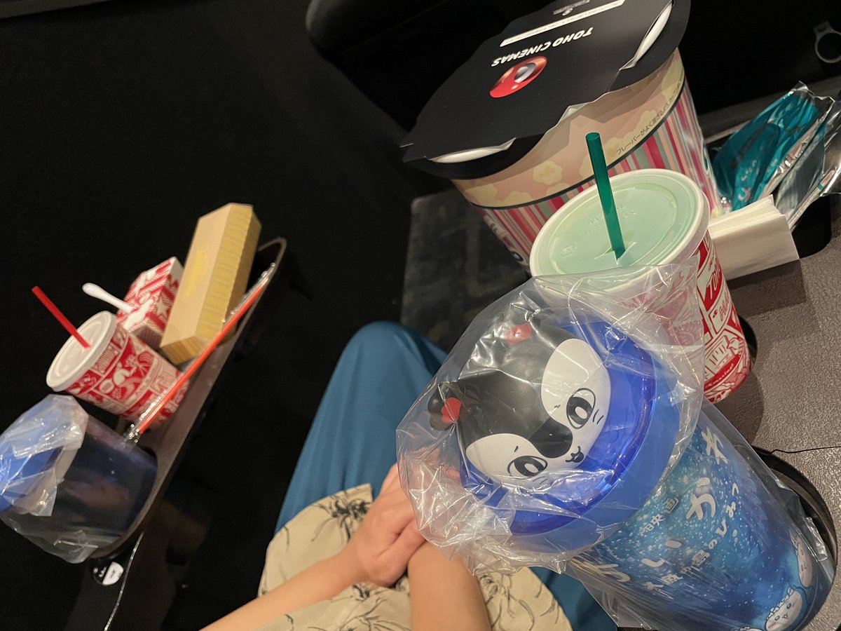 Keem9468's tweet photo. #映画ちいかわ 初日レイトショー行ってきました♪
ちいかわが映画化するとまさかこうなるんやね
みなさんも劇場へ！ https://t.co/r3PL13HhAp