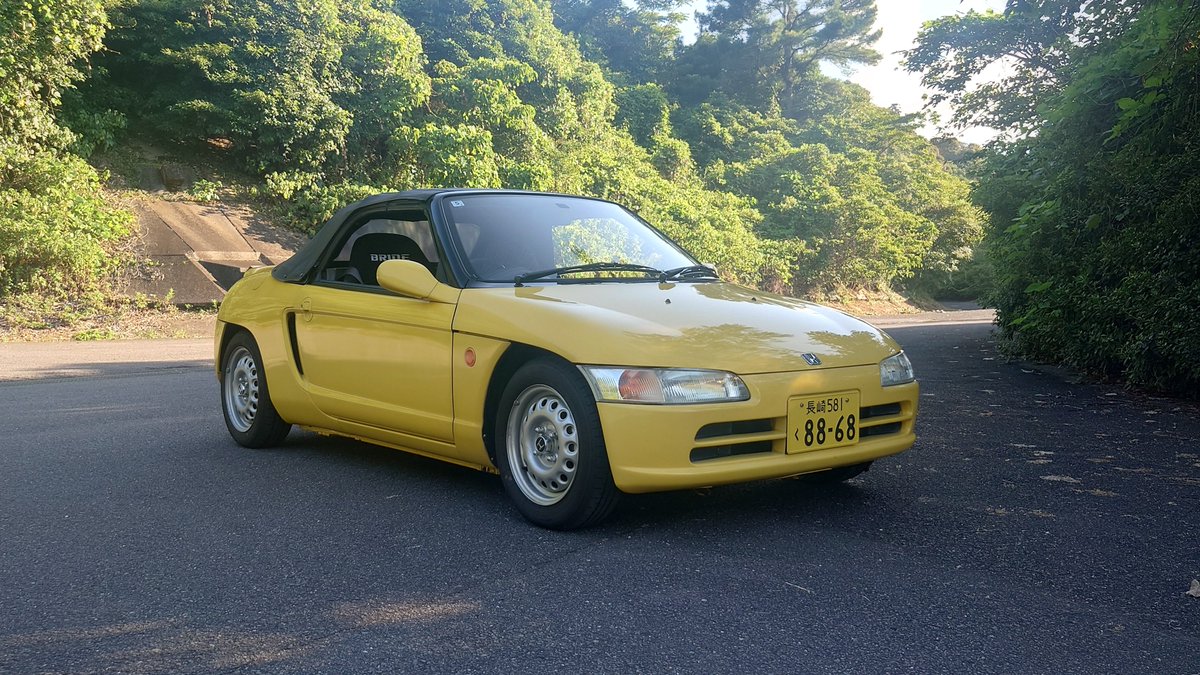 mi_Z27AG's tweet photo. 純正よりは車高落ちてるなって程度
たまにはビート https://t.co/A4GuRZJGr9