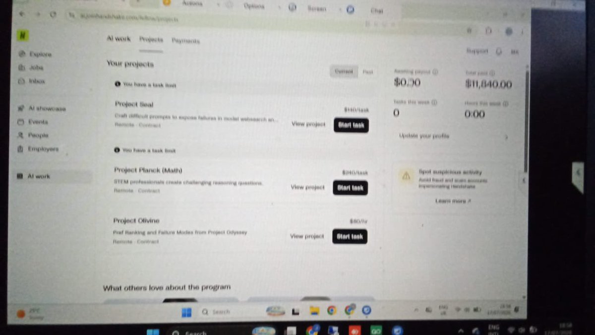 anonstateactor's tweet photo. Dm for managing and tasking on your handshake and outlier accounts. Fully active for quality work.

Project plank✅
Project obsidian✅
Project dynamo ✅

#handshake 
#handshaketrending
#outlier https://t.co/xH2KNfKIRG