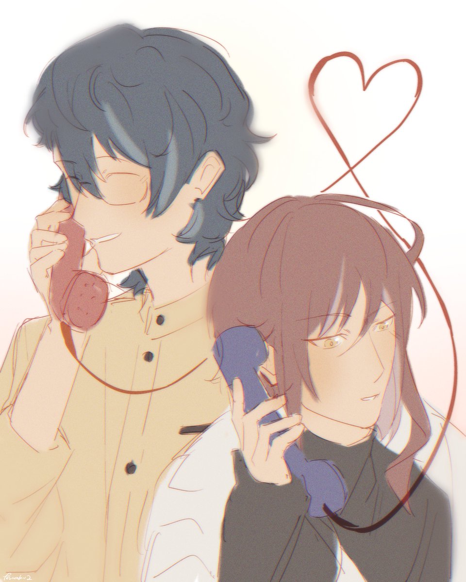 dam_atury's tweet photo. #natsumugi day 5: loving ringing phone
#enstars #ntmgweek2026 #あんスタ https://t.co/NK6b6LeCuk