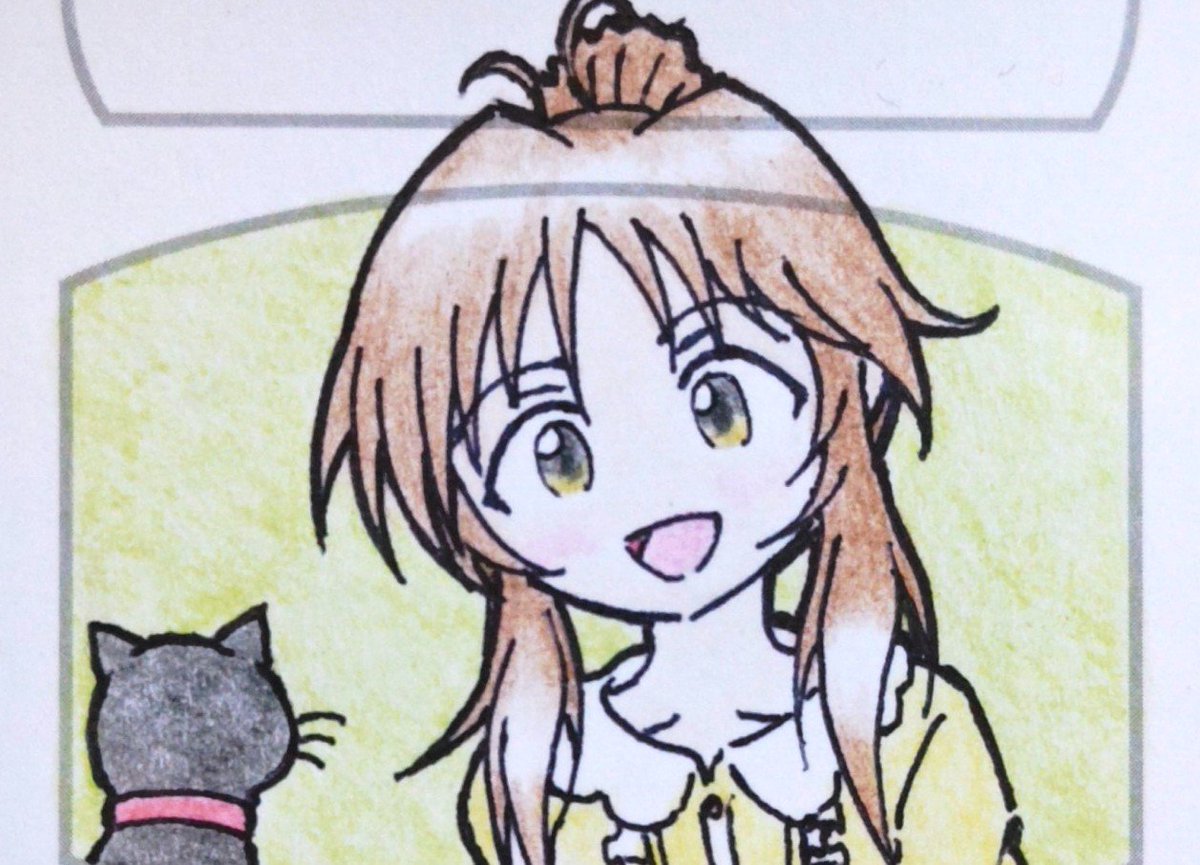 kawaii3sisters's tweet photo. 昔描いた絵ですが、藍子ちゃんのイラストを紹介✏️📸

もう一枚藍子ちゃんの絵があった気がするけど探しても見つからなかった…😅
#高森藍子生誕祭2026
#高森藍子誕生祭2026
#高森藍子 https://t.co/a6L7P9xwjr