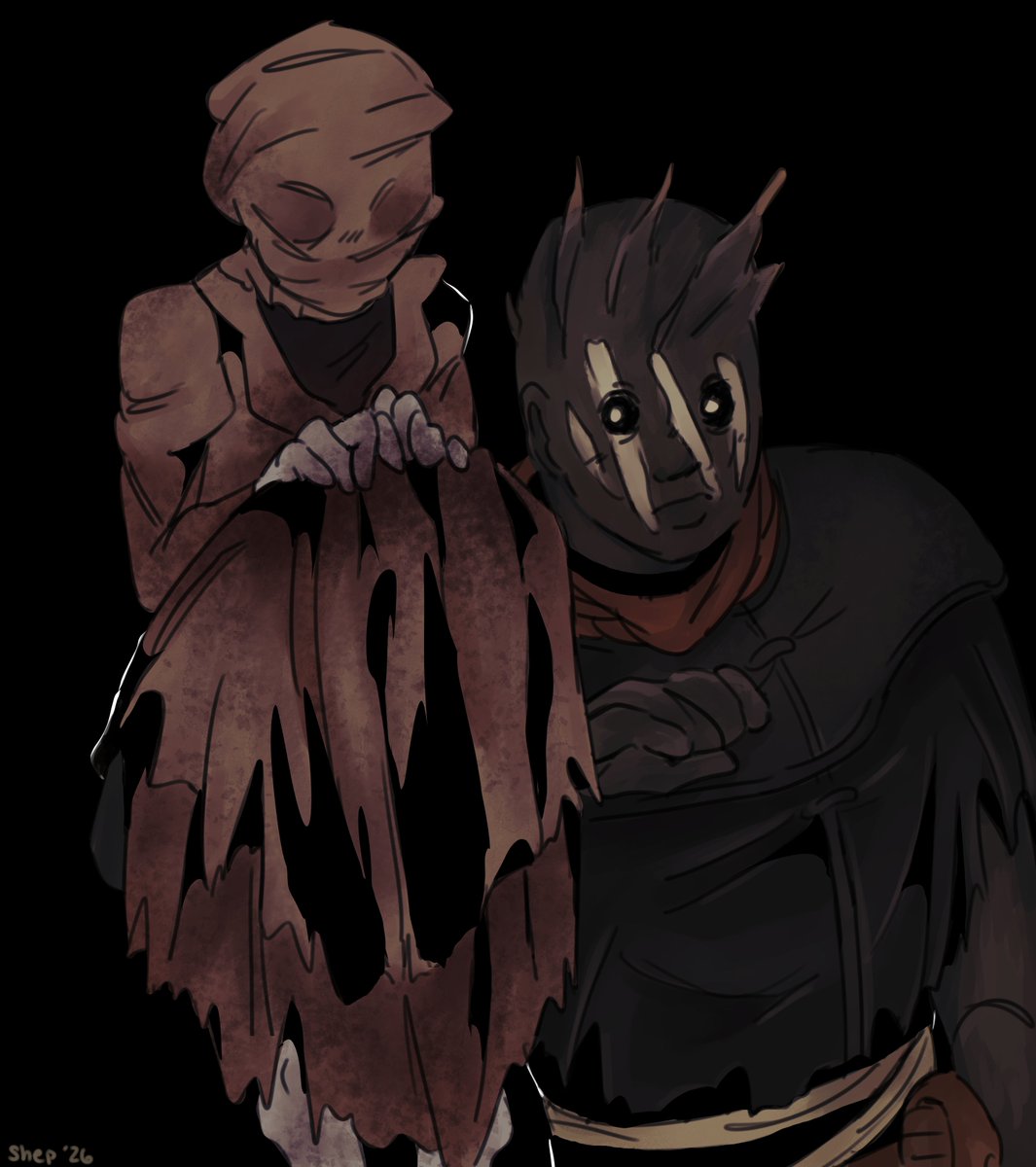 wolfuhu's tweet photo. #deadbydaylight #thewraith #thenurse https://t.co/dtQl9hmrZR