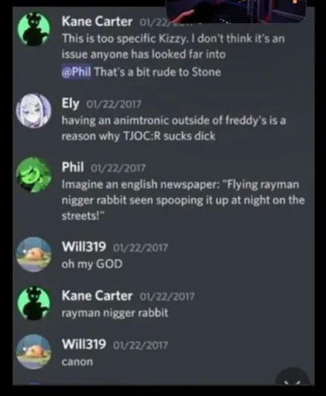 Dffius's tweet photo. Yeah sure, youre getting harassed for liking Vtubers and nothing more right? https://t.co/fpBsITFsDy