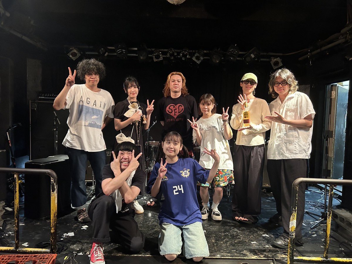 saba_sister's tweet photo. THE BOYS&amp;GIRLS 15th ANNIVERSARY TOUR《GO AHEAD 2026》

20260724 磐田 FM STAGE

5番に入る面白い先輩の大切なツアー
ありがとうございました❤️💚💙

#サバシスター https://t.co/Xb9u9blDUW