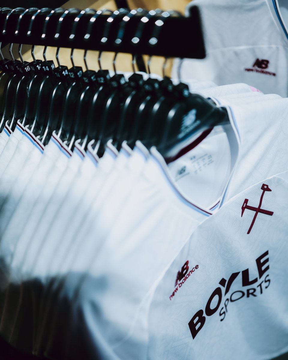 WestHam's tweet photo. We'll be wearing our away kit for the first time against Rangers tomorrow 🪡