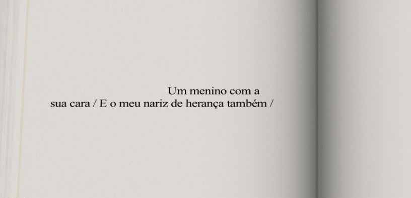 sitejaobrasil's tweet photo. 11. Um menino com a sua cara / E o meu nariz de herança também / https://t.co/7ClU6iotqm
