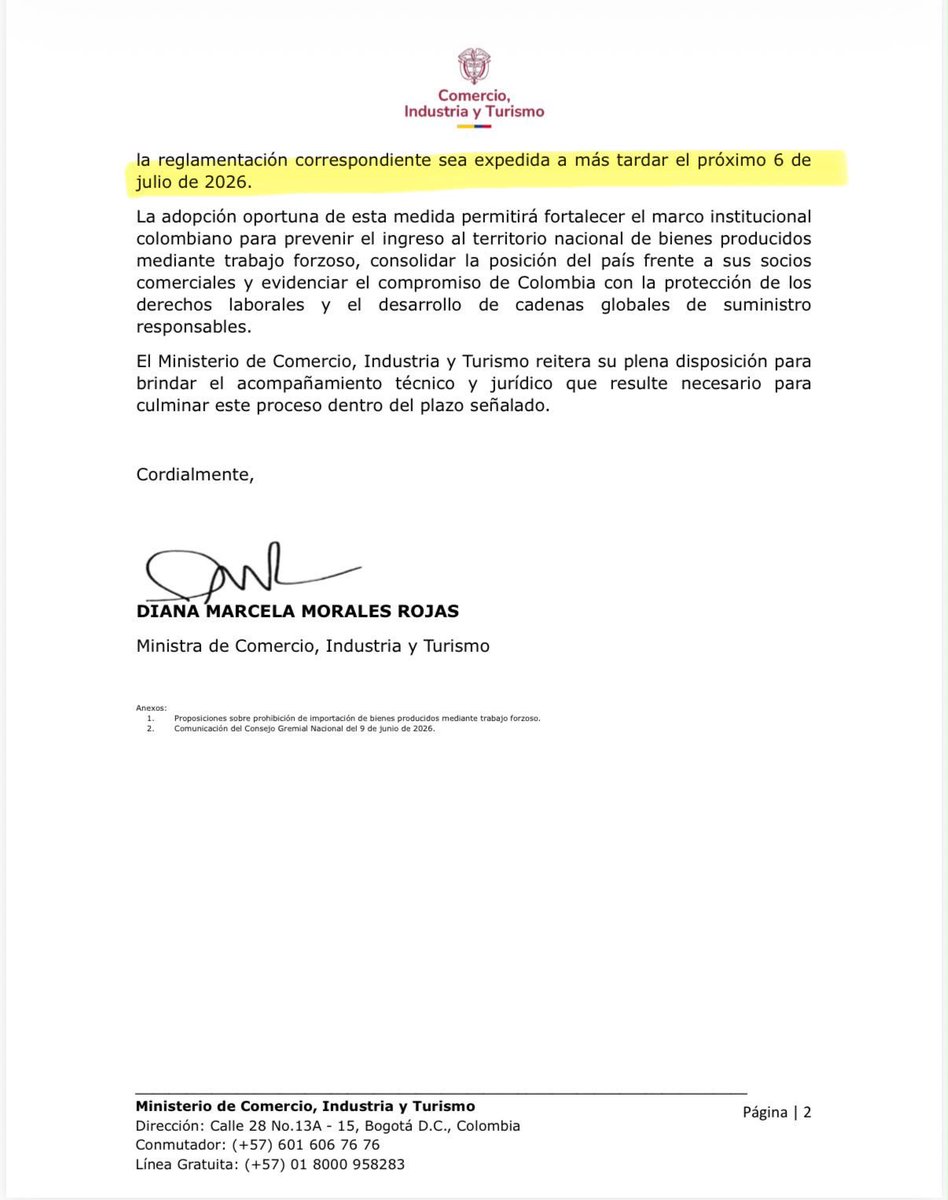 CarolBordaA's tweet photo. En algo sí son eficientes los del Pacto Histórico: en lavarse las manos. 

Ahora resulta que la subida de aranceles de EE. UU. es culpa de un gobierno que ni se ha posesionado, ignorando que la mismísima Ministra de Comercio tuvo que rogarle a la DIAN mediante carta que actuara para evitarlo. 

Incompetencia pura.