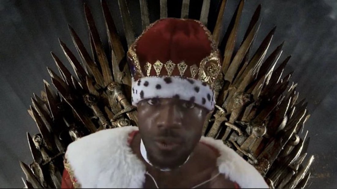 WesterosCentral's tweet photo. BREAKING — King James, First of Two People With His Very Specific Name, shocks the realm and is taking the Iron Throne to Philadelphia.

The Breeches Championship continues to have a strong ripple effect across the Seven Kingdoms https://t.co/IBXXteX5eB