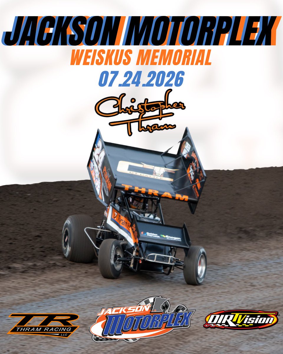 thramracing24's tweet photo. 𝐅𝐈𝐍𝐀𝐋𝐋𝐘 𝐑𝐀𝐂𝐄𝐃𝐀𝐘 𝐀𝐓 𝐉𝐀𝐂𝐊𝐒𝐎𝐍🏁

📍: @jacksonmotorplx 
🏎️: @MSTS360 (410)
🎟️: At the Track
⏰: 6:30 PM Hot Laps
⏱️: @MyRacePass 
📺: @dirtvision 
📸: @j_jungemedia 
👕: https://t.co/oSk29hBV1i
(Merch Trailer will be trackside) https://t.co/yw1UhIFwWw