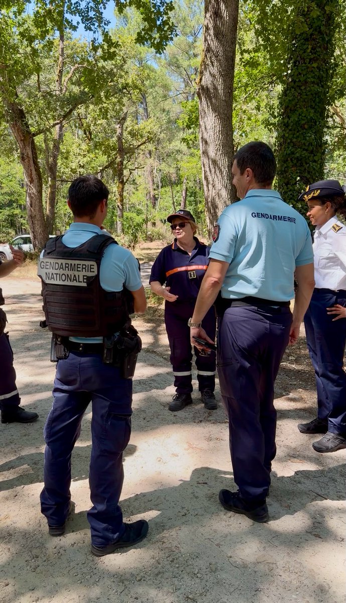 Image de Préfet de Lot-et-Garonne - #FeuxDeForêt 🔥 | Les forces de sécurité et de secours pleinement mobilisées face au risque incendie