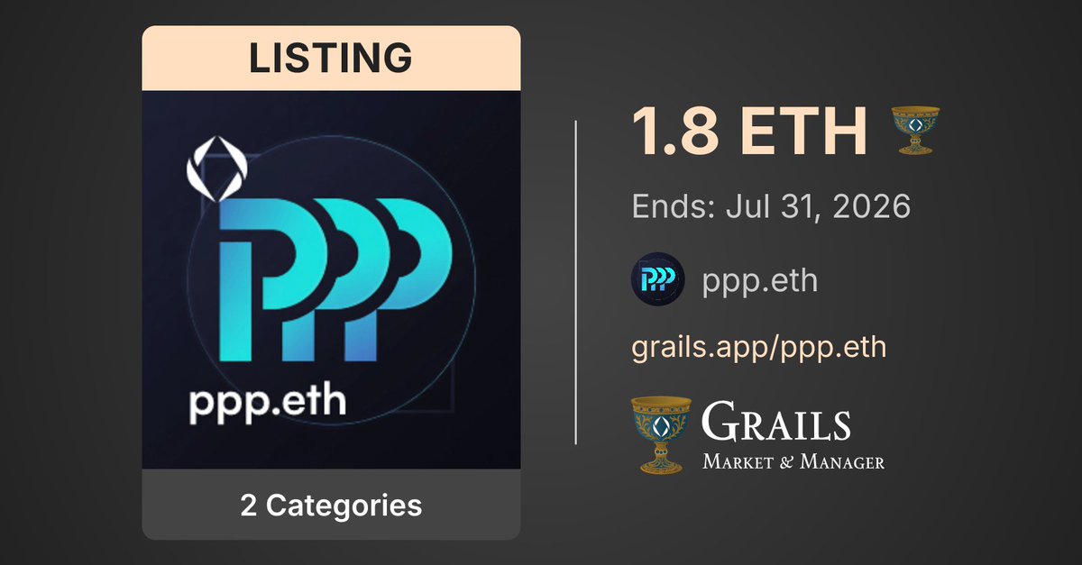 PPP.eth ENS sale ⚡️ tweet media