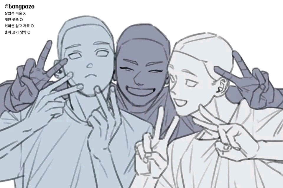 amysggallery's tweet photo. Art collab with friends! + the reference we used! https://t.co/kvU4PrzHY4