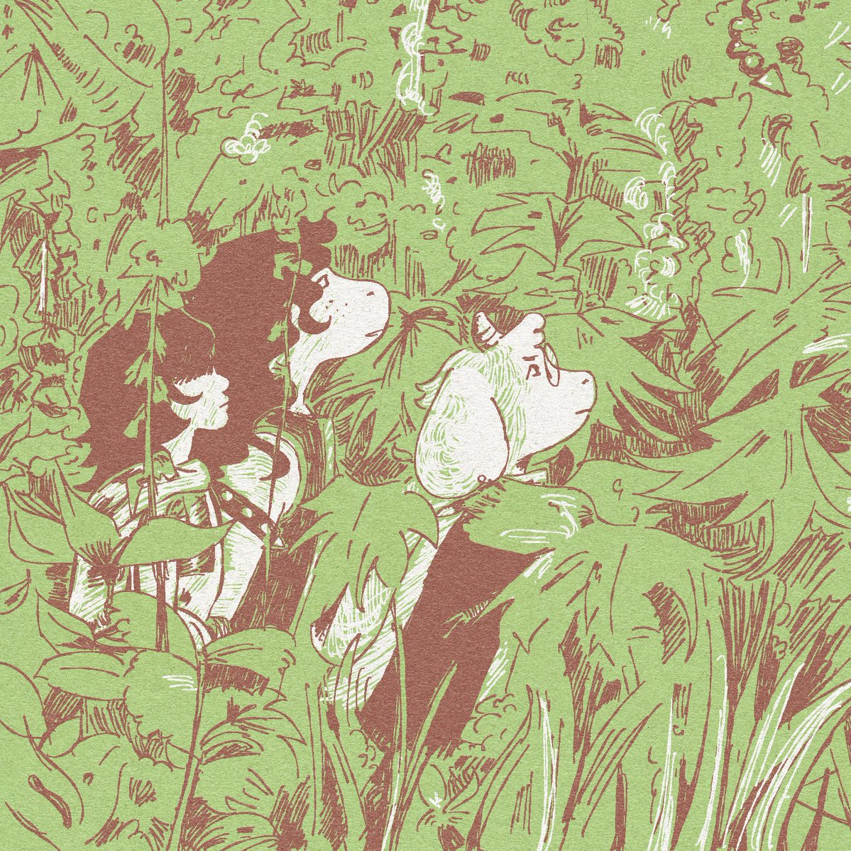 dwaekkirune's tweet photo. The Fun Gang &amp; The Seven Flowers In The Deep Time #deltaruneㅤㅤㅤ https://t.co/8lLmbk7zq5