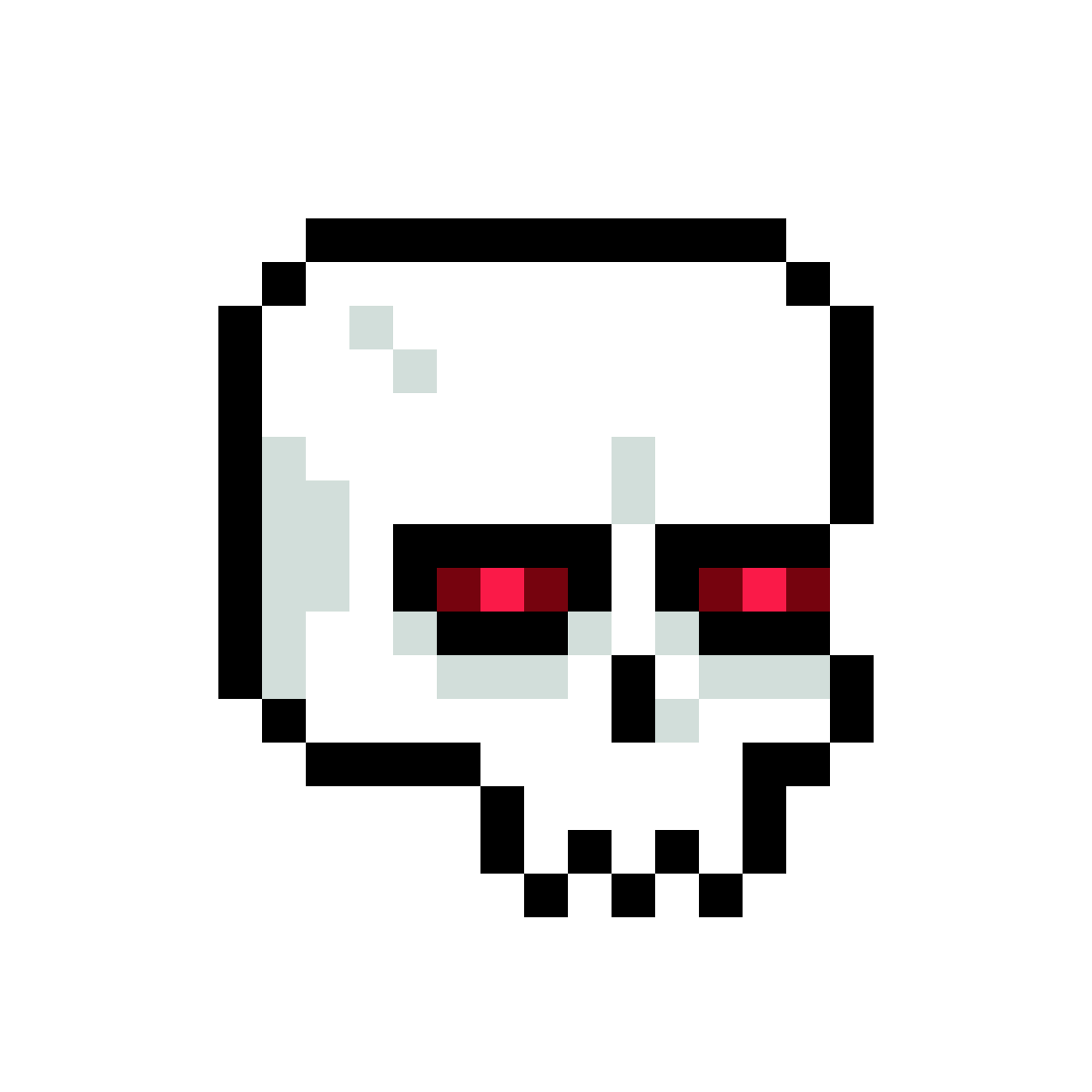 robinskux's tweet photo. Every Robin Skulls begins the same way.

A blank canvas.
A 25×25 pixel grid.
No AI.
No shortcuts.

Every pixel is placed by hand.

At this size, every single pixel matters. 

Something is coming.
💀🟪