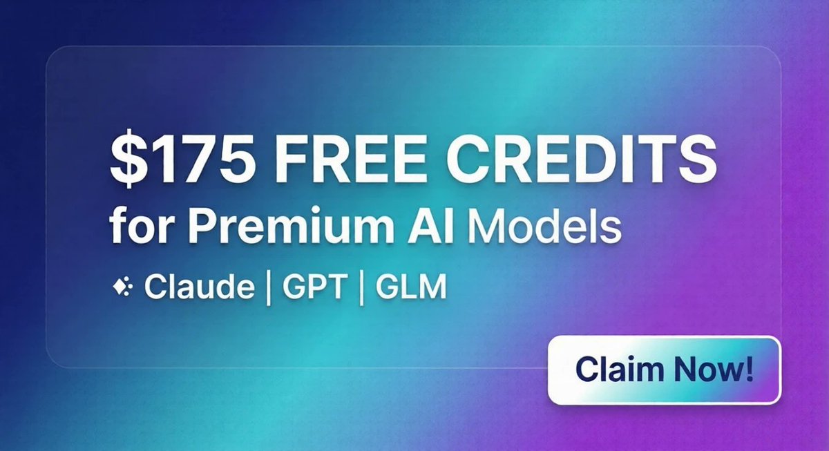 haas_ib's tweet photo. API costs are the silent killer of autonomous agent development.

AgentRouter just opened a massive offer: $175 in free credits for Claude, GPT, and GLM. Here's how to exploit it before it's gone. 👇

#AI #WebDev #AgentRouter #FreeAPI #Claude #Coding https://t.co/HCsLqN12fN