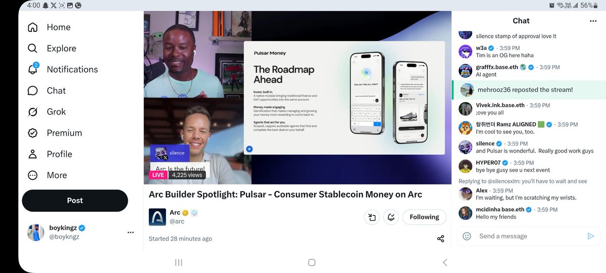 boykngz's tweet photo. Just finished watching the Arc Builder Spotlight: @PulsarMoneyApp Consumer Stablecoin Money on @arc with @samconnerone and @Alex__Radu and honestly, there were some really interesting insights.

One thing that stood out to me was Alex’s response to a question about account recovery. The onboarding experience is being designed to feel just like using a regular app, no seed phrases or complicated setup. Users will be able to sign up with their email, password, or phone number, while passkeys and other recovery solutions are also in the works.

This is a big deal because making stablecoin payments simple and familiar could help bring more everyday users into the ecosystem.

I’m really curious to see how this works in practice.

What are you most excited about with Pulsar?
The simple onboarding?
Account recovery?
Stablecoin payments?
Or the overall vision of bringing stablecoins to everyday users?

Drop your thoughts below 👇