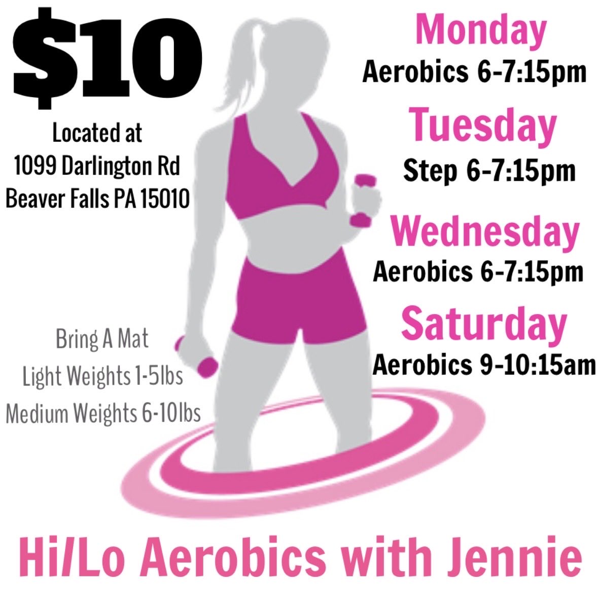 eBayFashions's tweet photo. Choreographing and stop midway.
Because the fans make you feel like Beyoncé. ����🤣
Drop in!!
All ages!!
All fitness levels!!
📎Join the group page (Facebook: Hi/Lo Aerobics) for tips, motivation and fun.
#HiLoAerobicsWithJennie #choreography #FitnessFun #FitnessHumor https://t.co/7bUs1BSReO