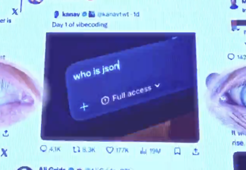 json tweet media