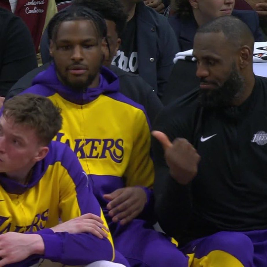LakersLead's tweet photo. What happens with Bronny now?

Traded to Philly or staying in LA? https://t.co/BPh9qxMKOf
