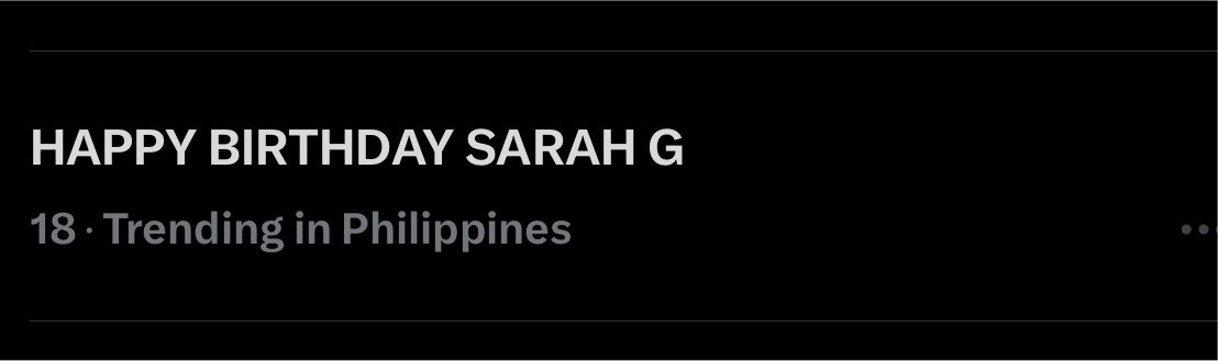 PopstersSarahG's tweet photo. We’re trending!
Sana makapasok sa top 10 after midnight!

HAPPY BIRTHDAY SARAH G
#SarahGDay
#DitoNagSimulaAngLahat https://t.co/sJUyDm17RQ