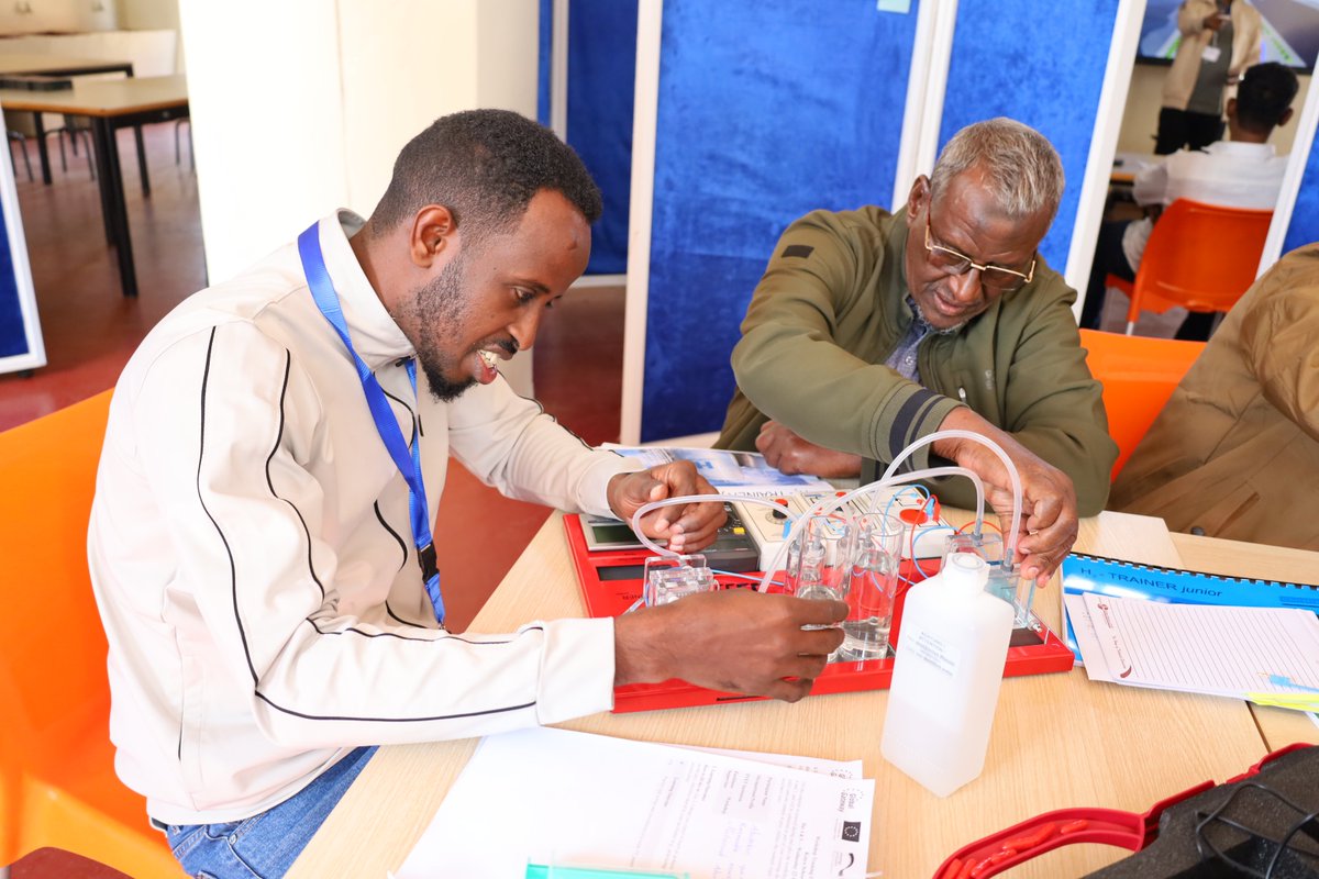 kstvet's tweet photo. A proud moment as @kstvet , @EU_in_Somalia, @giz_gmbh Somalia, and TVET trainers from Somalia come together in Kenya for a 10-day capacity-building programme. The training targets key gaps identified through the 2026 TNA and equips trainers with CBET,@statehouseke @edwintarno https://t.co/e1yn6nVNHs