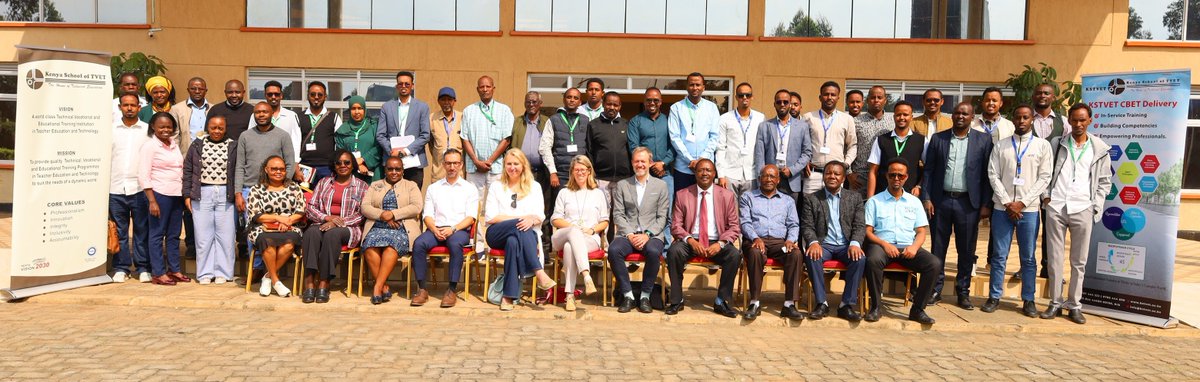 kstvet's tweet photo. A proud moment as @kstvet , @EU_in_Somalia, @giz_gmbh Somalia, and TVET trainers from Somalia come together in Kenya for a 10-day capacity-building programme. The training targets key gaps identified through the 2026 TNA and equips trainers with CBET,@statehouseke @edwintarno https://t.co/e1yn6nVNHs