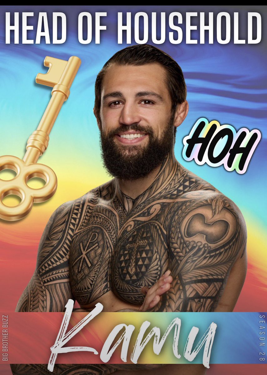 HInhells50002's tweet photo. Kamu Kirk has won the Head Of Household!
Charlie Kirk has 0 competition wins.
#bb28 https://t.co/NuPYe5u6Ll