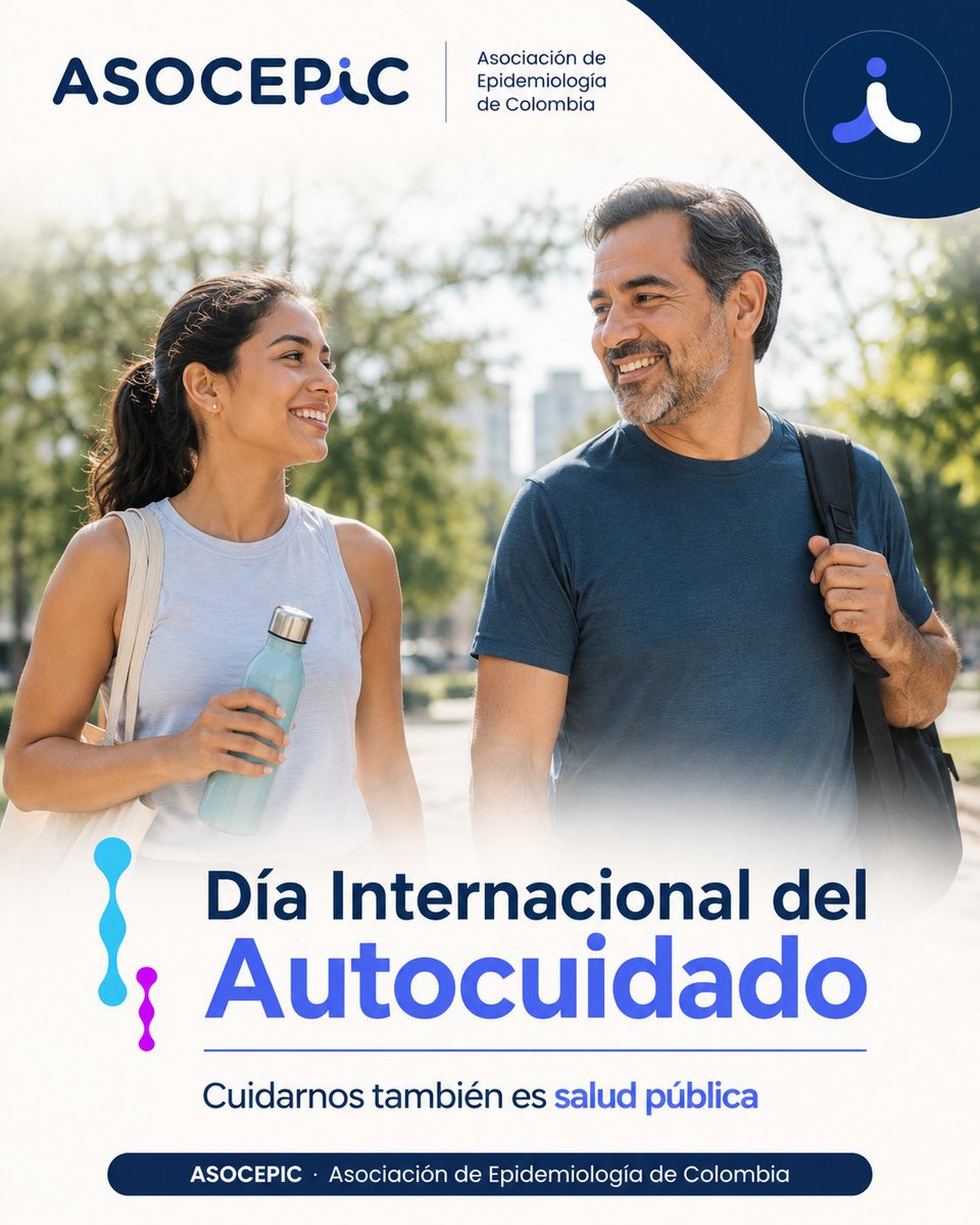 asocepic's tweet photo. Cuidarnos también es salud pública.
En el Día Internacional del Autocuidado, desde ASOCEPIC queremos recordar que la salud también se construye en las decisiones pequeñas y cotidianas: descansar, alimentarnos bien, mantenernos activos, cuidar nuestra salud mental. https://t.co/qCGftsGIg6