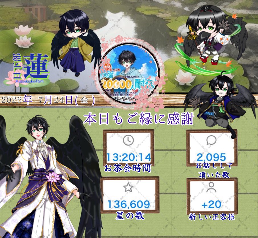 ren_kusakabe's tweet photo. #蓮の遊戯室
＋4達成耐久も救済での達成感謝です！！！！！
やはりこのくらいやらないと＋4取れないのですね…今日も＋2頑張ります！！！朝配信するためにひとまず休みます！おやすみなさいませ！ https://t.co/6t5WE2jTnj