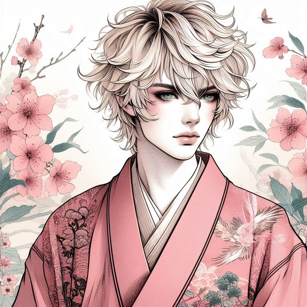 fallen___raziel's tweet photo. Kimono!Joshua #10 #JoshuaRosfield #FFXVI #Bing #AI https://t.co/wl8RM2Oeqt