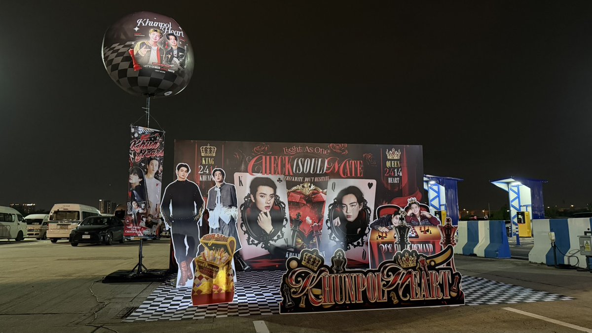 2414daily's tweet photo. King’s &amp; Queen’s Chess Club Is Ready !

Time To “Let’s CHECK (soul) MATE”

— SEE YOU TOMORROW ♠️♥️

#KHUNPOL #HEARTchuthiwat
#KHUNHEARTLetsCHECKMATE

🗓️  25-26 JULY 2026
📍 IMPACT ARENA

#BUS_LIGHTASONE https://t.co/XFzuYCos3n