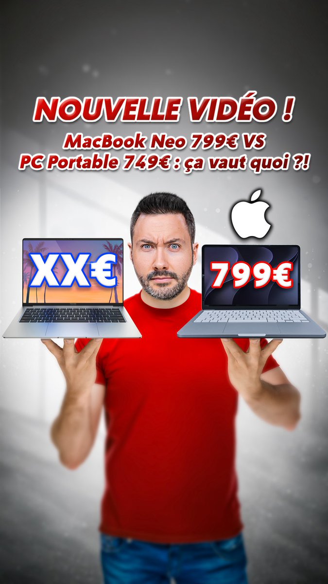 jojol67's tweet photo. À la recherche d’un PC PORTABLE fin, léger, avec un excellent rapport qualité / prix pour 749€ ? Je vous le présente en vidéo et il est gagner également 🙃▶️ https://t.co/Qgzj9OKhf8 #TECNO #MEGABOOK #MEGABOOKT14Air collaboration commerciale https://t.co/hmcJpAUIZA