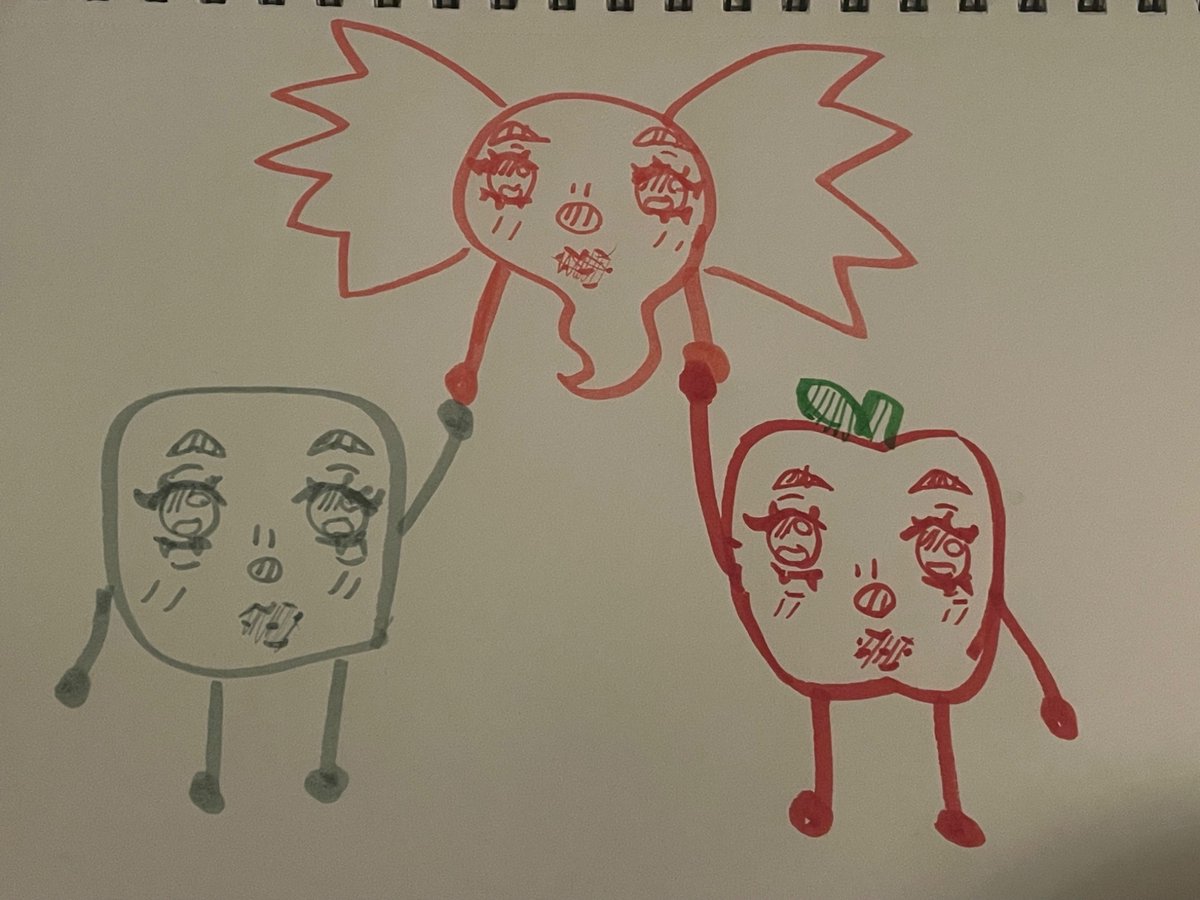 astertheowl444's tweet photo. here's the satire art my sister did last night for me https://t.co/07meRIDdsm