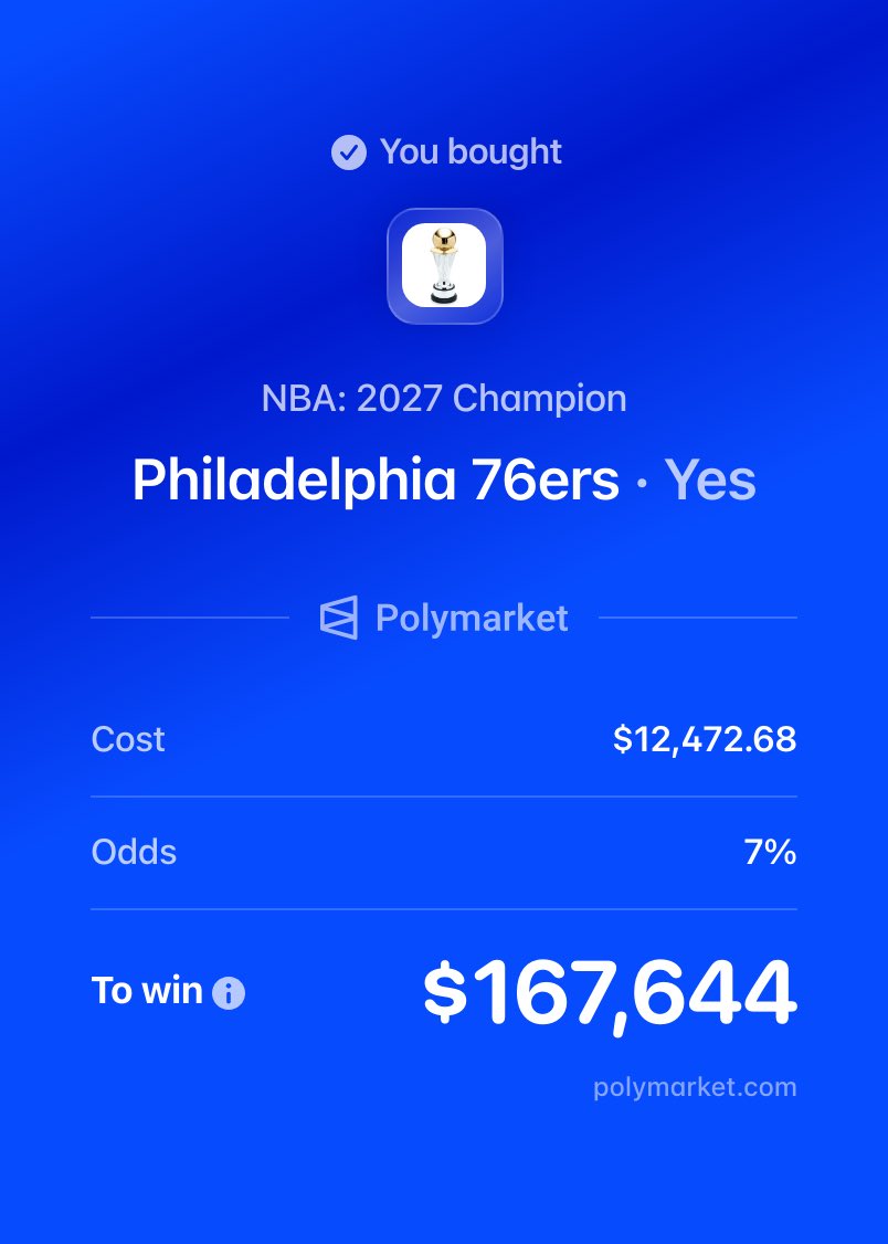 Polymarket Sports tweet media