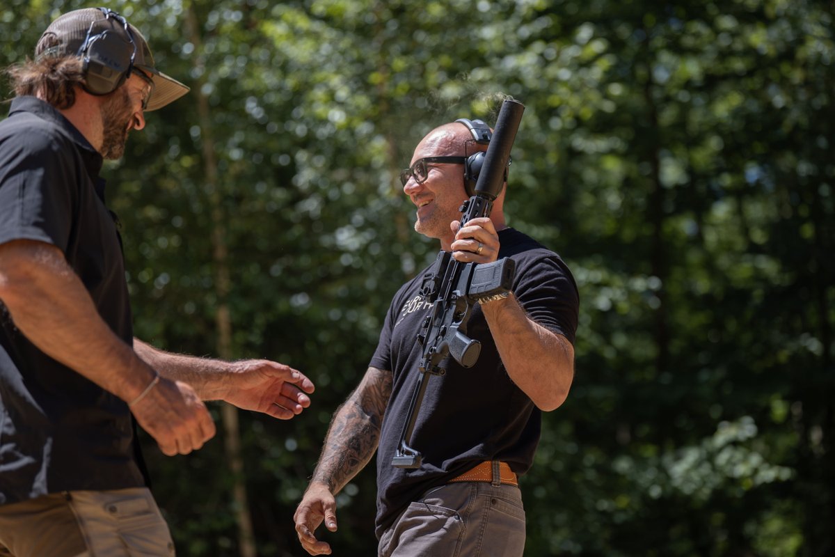 sigsauerinc's tweet photo. From the manufacturing floor to the range, it was a pleasure welcoming Shawn Ryan to our New Hampshire headquarters and giving him a firsthand look at the people, products, and innovation that define SIG SAUER.

Thanks for spending the day with us, Shawn. https://t.co/BFUZlHibe3