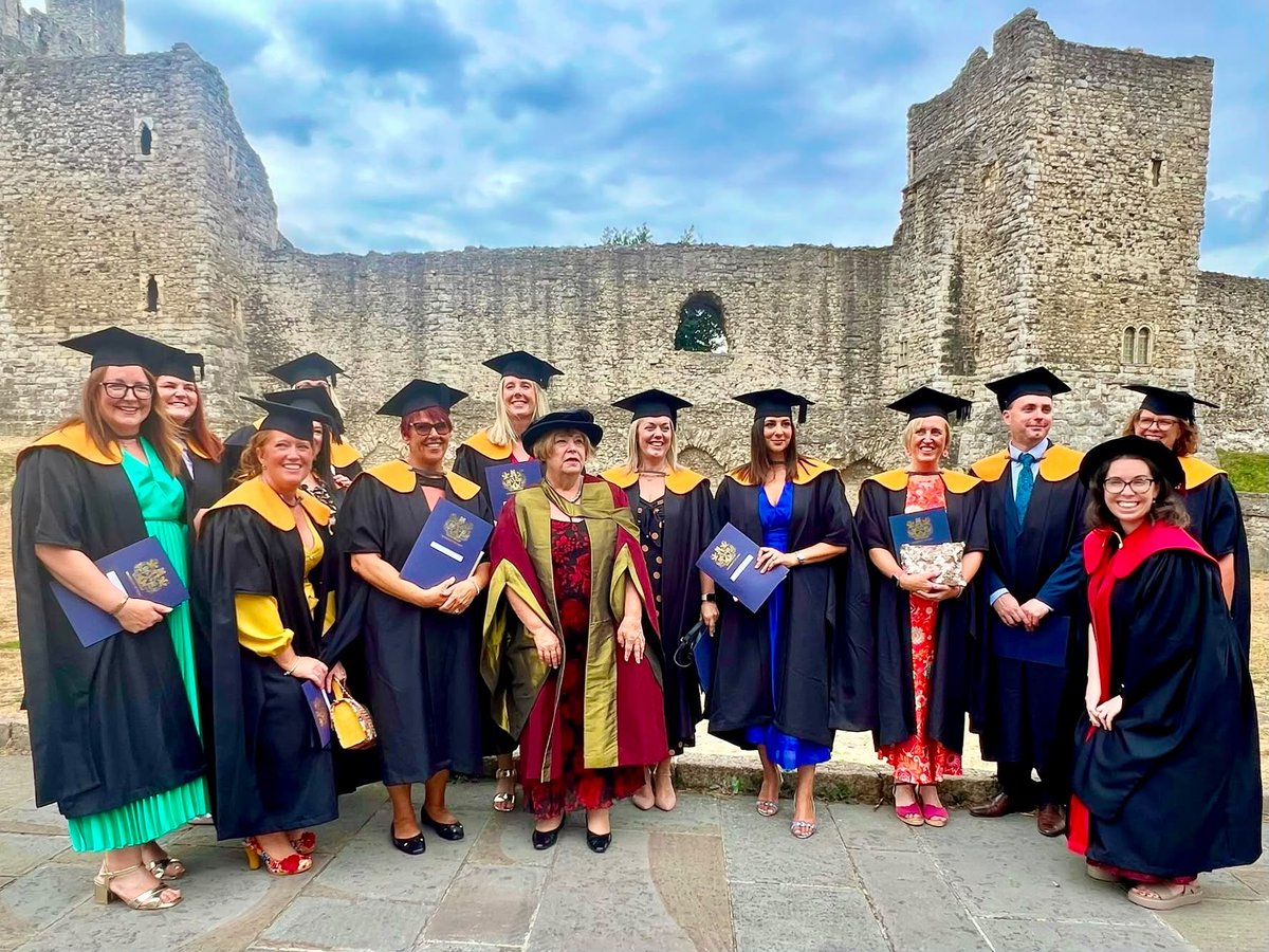 APendleton1977's tweet photo. 🎓I did it! @UniKent 
Graduation day at Rochester Cathedral with an MSc in Professional Practice (Medical Education Management) with Distinction

Completing this alongside a full-time job was challenging after losing my nephew, dad and mum. I’m incredibly proud to have done it.❤️ https://t.co/zMcnPR927C