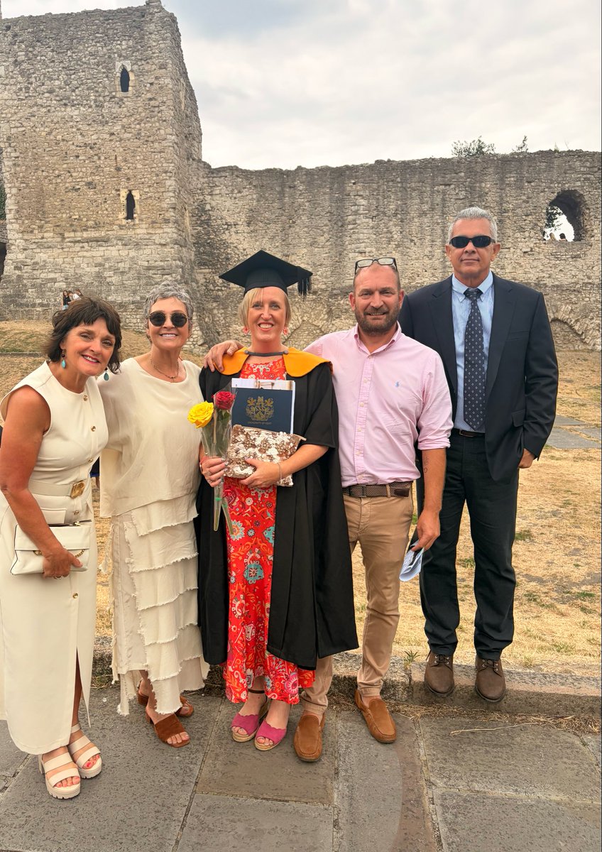APendleton1977's tweet photo. 🎓I did it! @UniKent 
Graduation day at Rochester Cathedral with an MSc in Professional Practice (Medical Education Management) with Distinction

Completing this alongside a full-time job was challenging after losing my nephew, dad and mum. I’m incredibly proud to have done it.❤️ https://t.co/zMcnPR927C