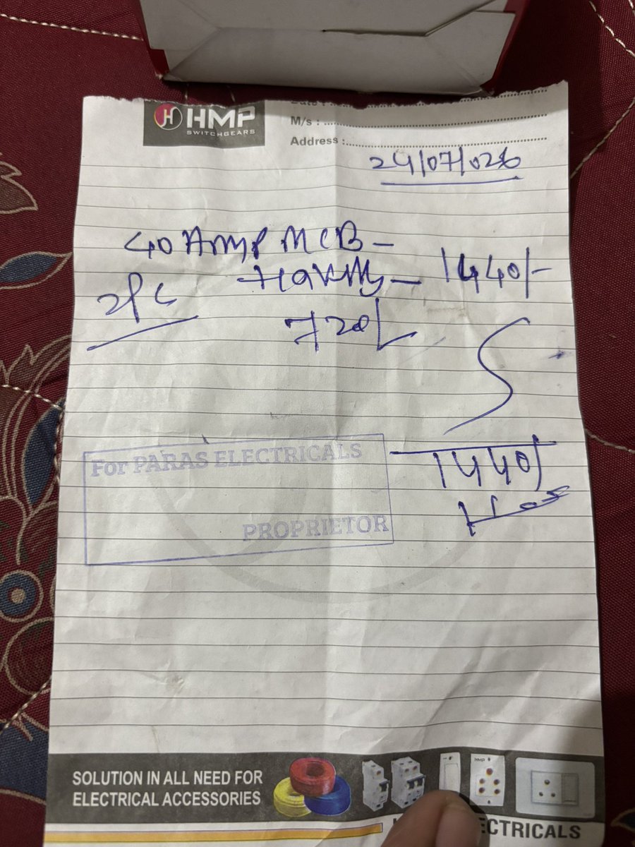 Ankush_0504's tweet photo. @HavellsCare360 
I am attaching the invoice and payment details for your reference. Kindly look into this matter and arrange for a replacement under warranty at the earliest. I expect better customer support from a trusted brand like Havells.#CustomerSupport #ConsumerRights https://t.co/aGLPLYSDM9