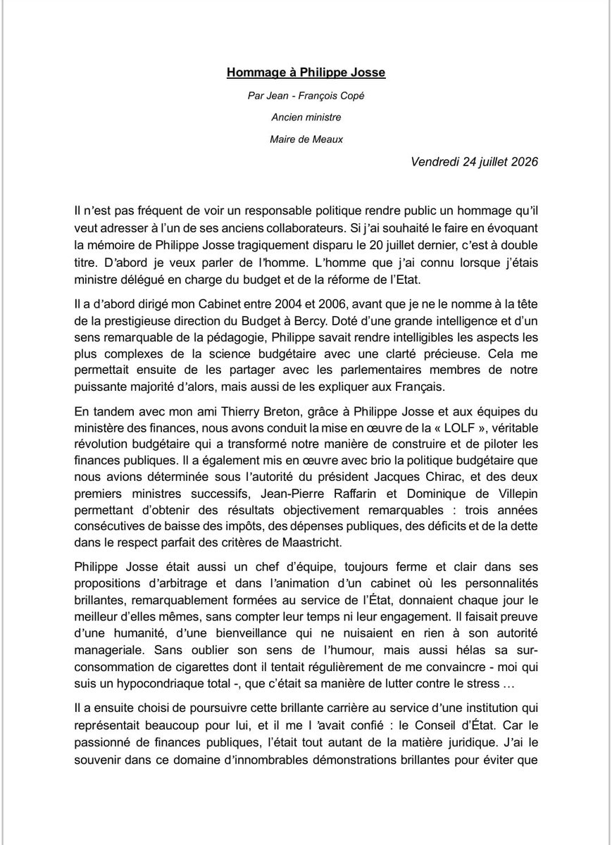 jf_cope's tweet photo. Hommage à Philippe Josse https://t.co/fYLQCNptrD