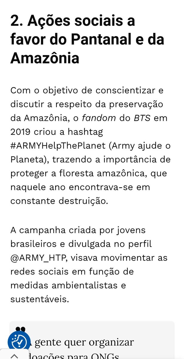 IPurpleYou_Nari's tweet photo. Eu na verdade nunca vi um fandom tão envolvido em causas sociais como o army, eu já estive em muitos fandoms e não lembro de nenhum que tenha se juntado tantas vezes para doar 

Tem até parceria com Ministério da Saúde https://t.co/tUAb3P9TI1