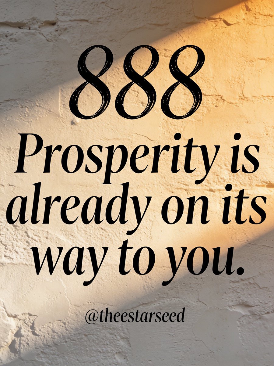 TheeStarseed's tweet photo. Prosperity is on its way to you 

•888• https://t.co/v37zL44gxF